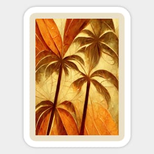 Tropical palm 7 Sticker